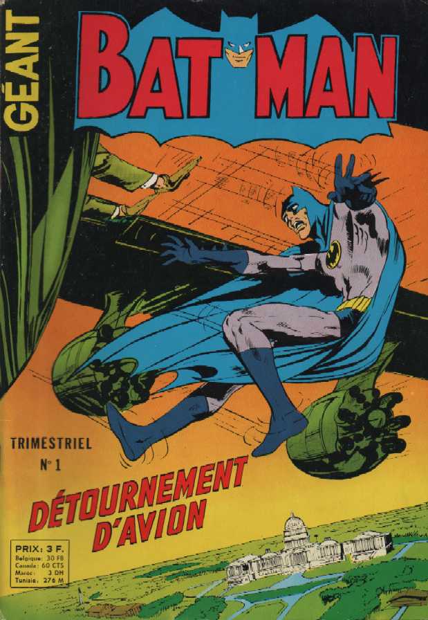 Scan de la Couverture Batman Gant n 1